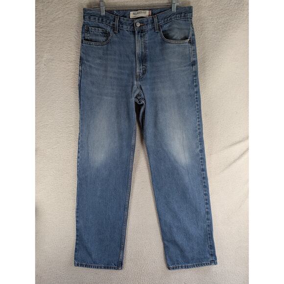 Vintage Levis 550 Jeans Mens 34x32 Blue Denim Straight Relaxed Fit Faded Y2K - Picture 1 of 16